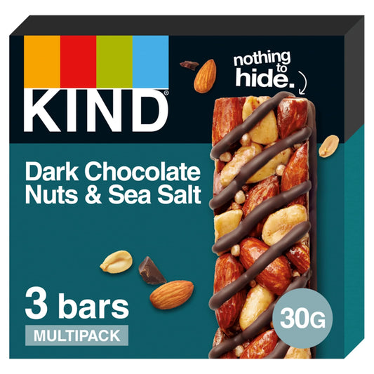 Dark Chocolate Nuts & Sea Salt Cereal by KIND