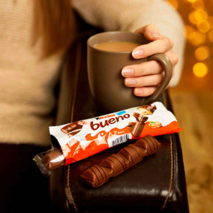 Bueno Milk & Hazelnut Chocolate Bars by KINDER