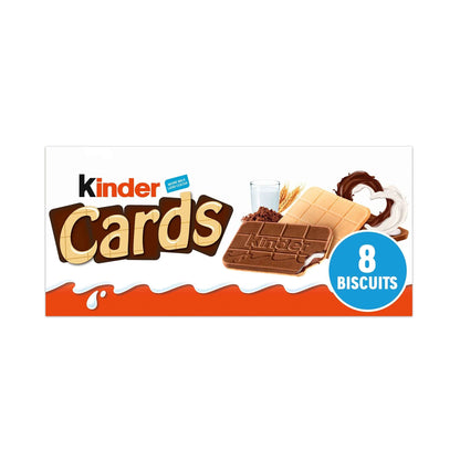Cards Cocoa And Milk Biscuit Wafers by KINDER