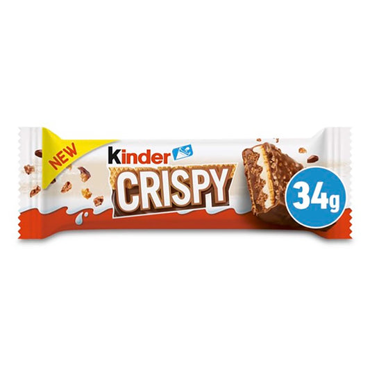 Crispy Wafer, Chocolate & Hazelnut Bar by KINDER