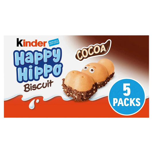 Happy Hippo Cocoa Cream 5 Pack by KINDER