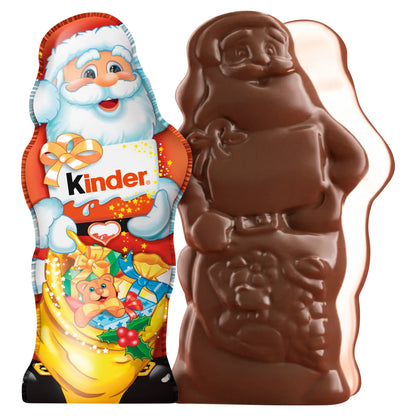 Milk Chocolate Santa 110g by Kinder at The British Vault