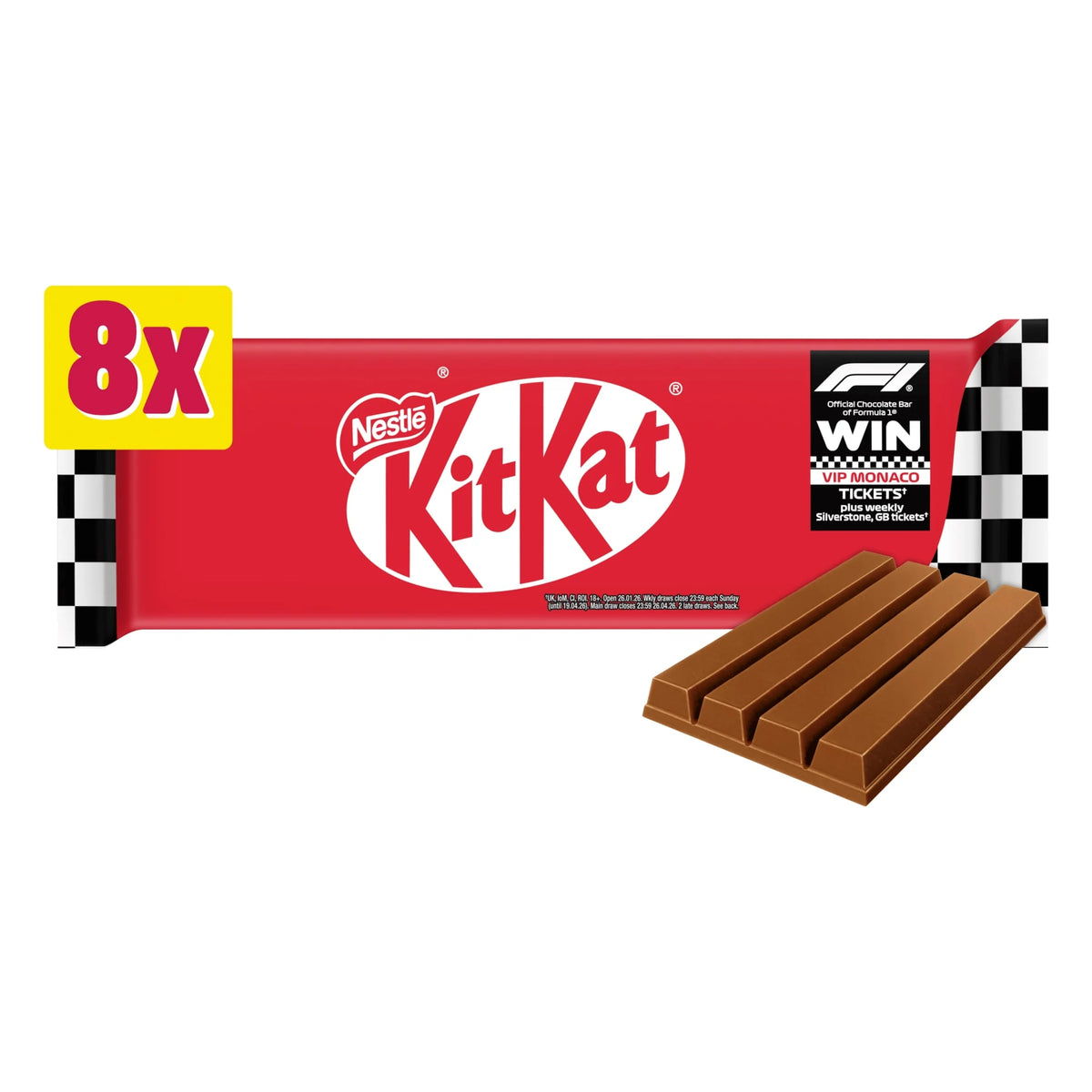Kit Kat 4 Finger Milk Chocolate Bar Multipack by KITKAT