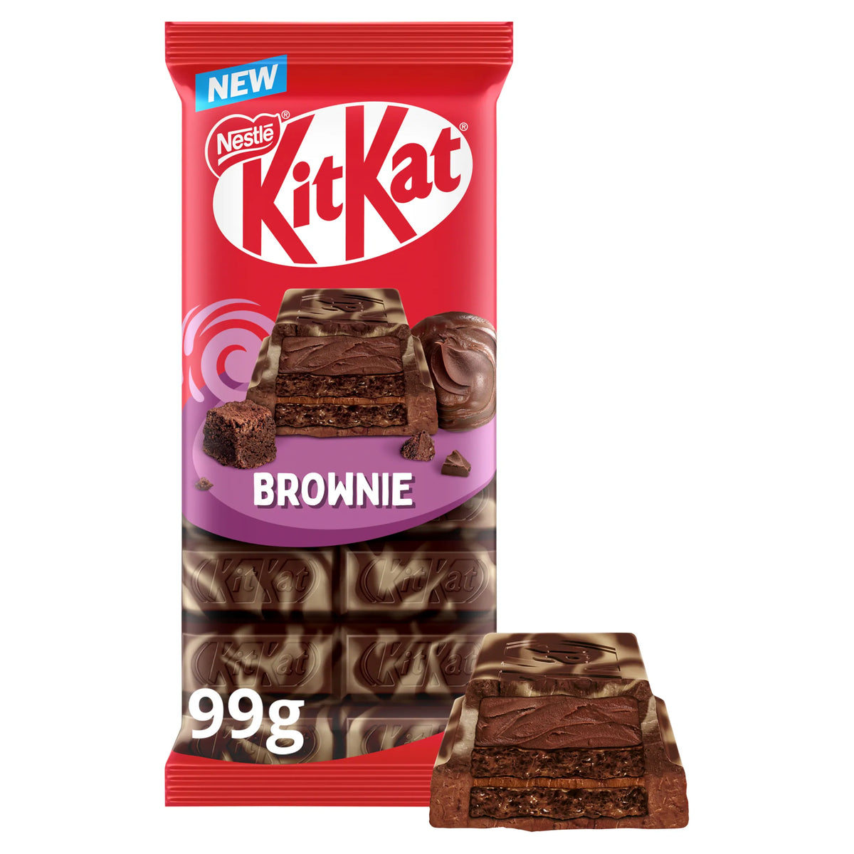 Kit Kat Brownie 99g by KITKAT at The British Vault