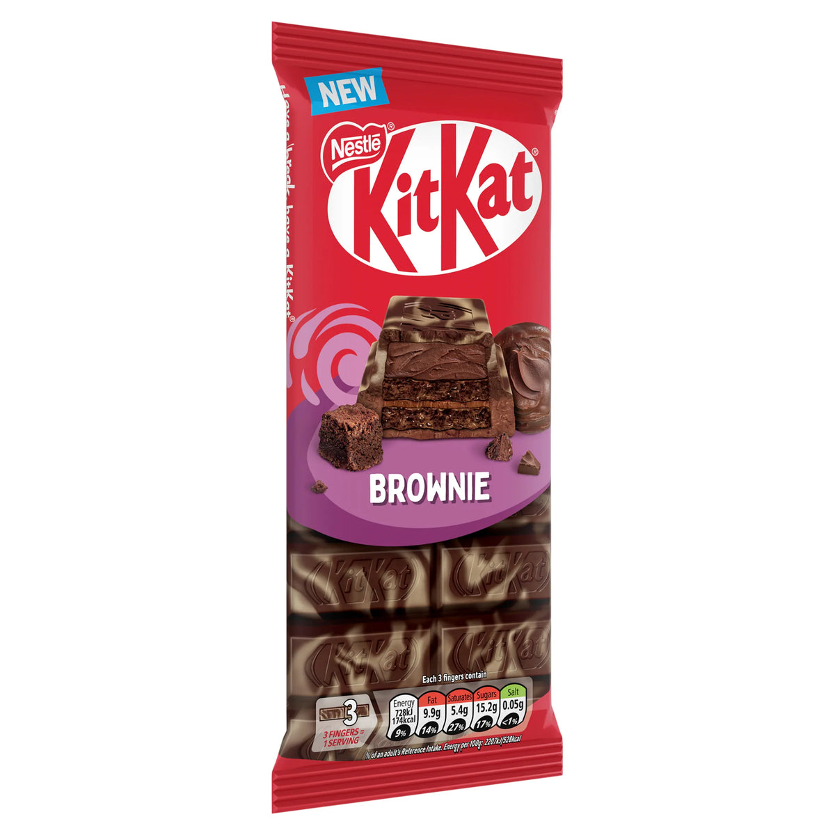 Kit Kat Brownie 99g by KITKAT at The British Vault