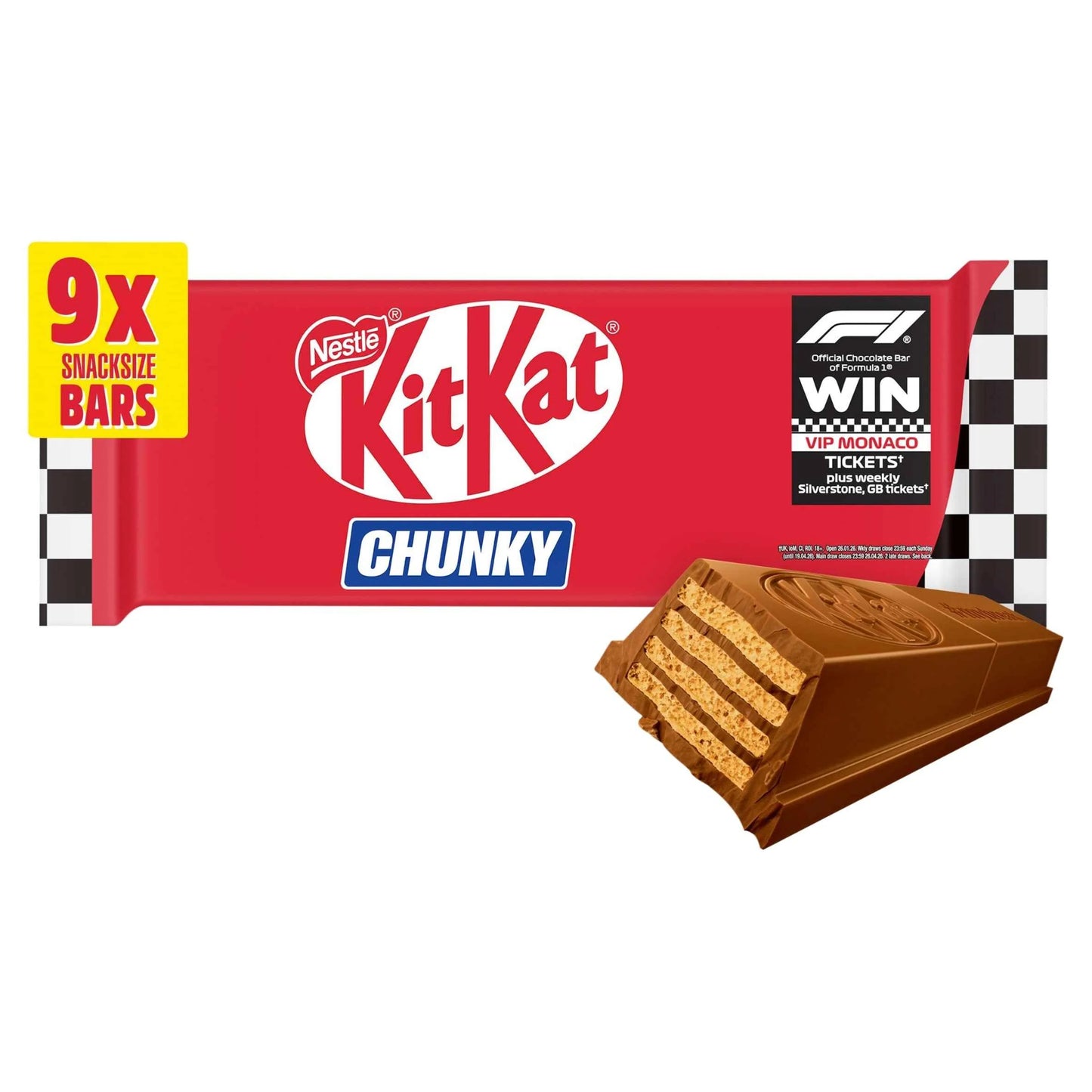 Kit Kat Chunky Milk Chocolate Bar Multipack by KITKAT