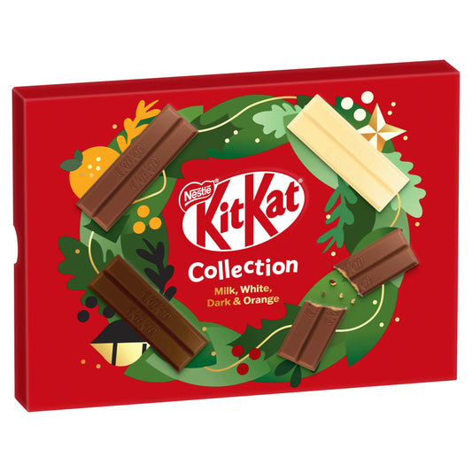 Kit Kat Collection Milk, White, Dark & Orange by KITKAT at The British Vault