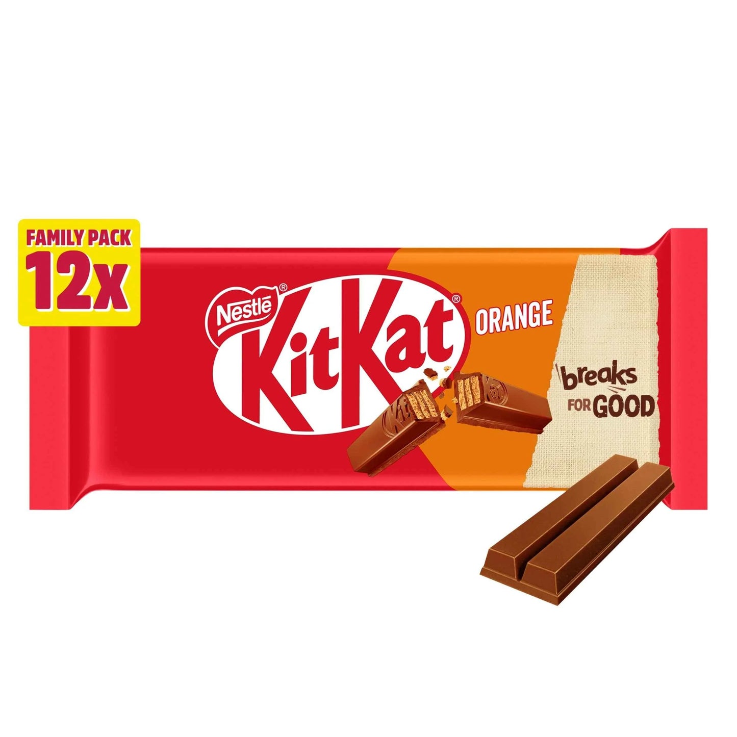 2 Finger Chocolate Orange Biscuit Bars by KITKAT