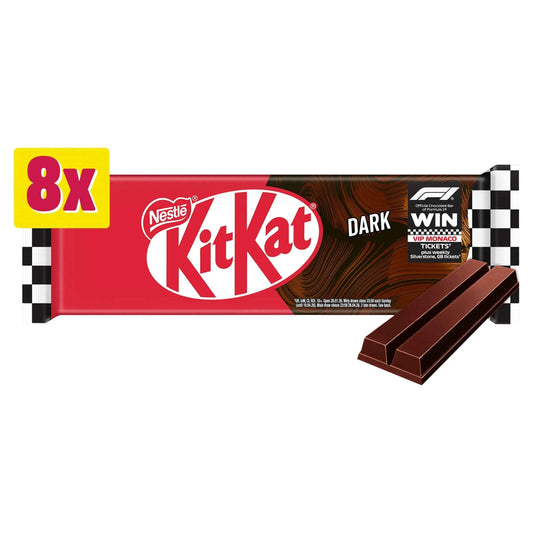 2 Finger Dark Chocolate Biscuit Bar 8 by KITKAT