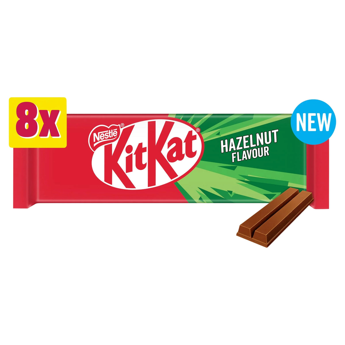 2 Finger Hazelnut Flavour 8 Pack 8 X by KITKAT