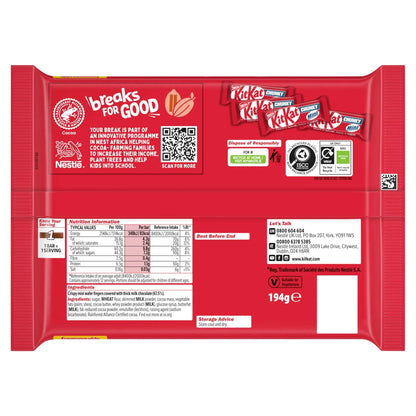 Chunky Mini Milk Chocolate Bars 12 by KITKAT