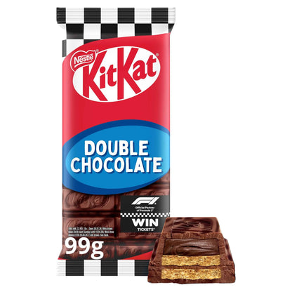 Double Chocolate Sharing Bar 99g by KITKAT