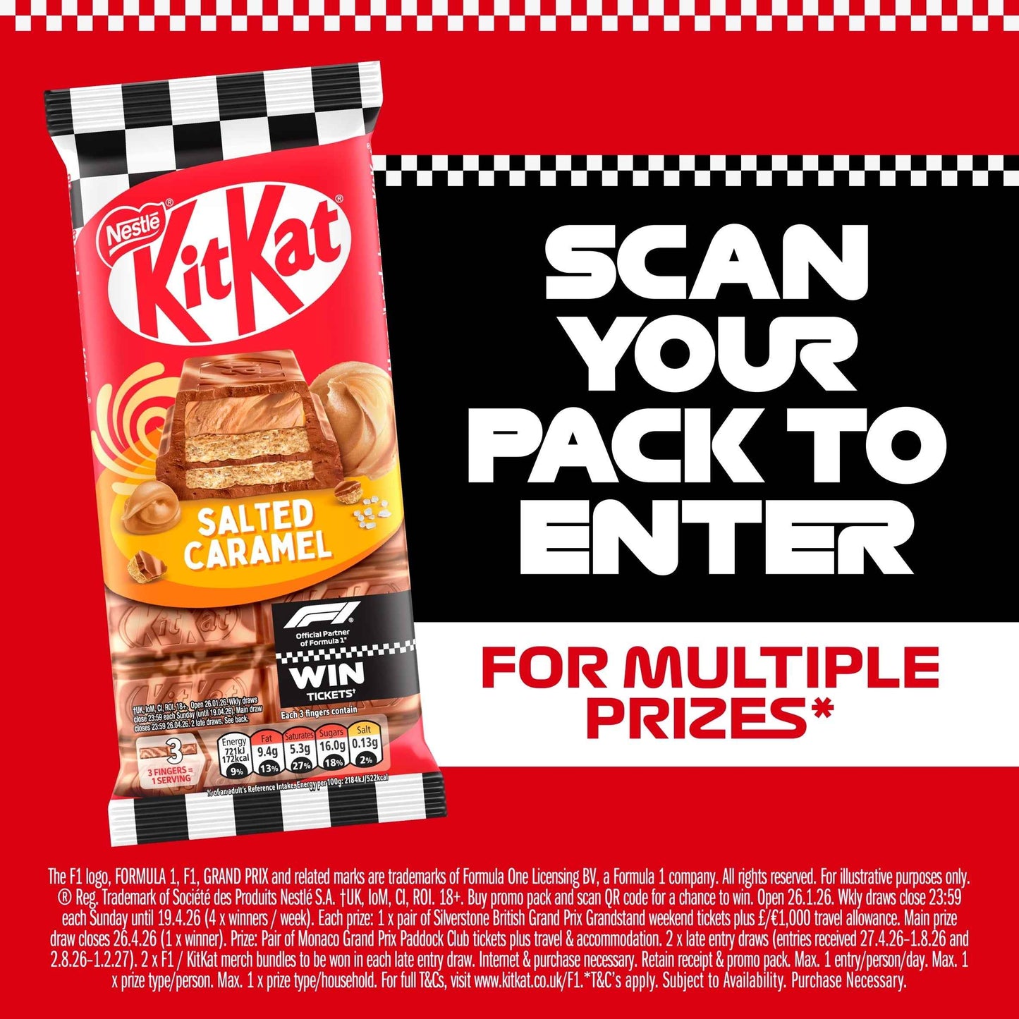 Salted Caramel Chocolate Sharing Bar by KITKAT