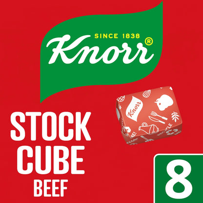 Beef Stock Cubes 8x10g by Knorr