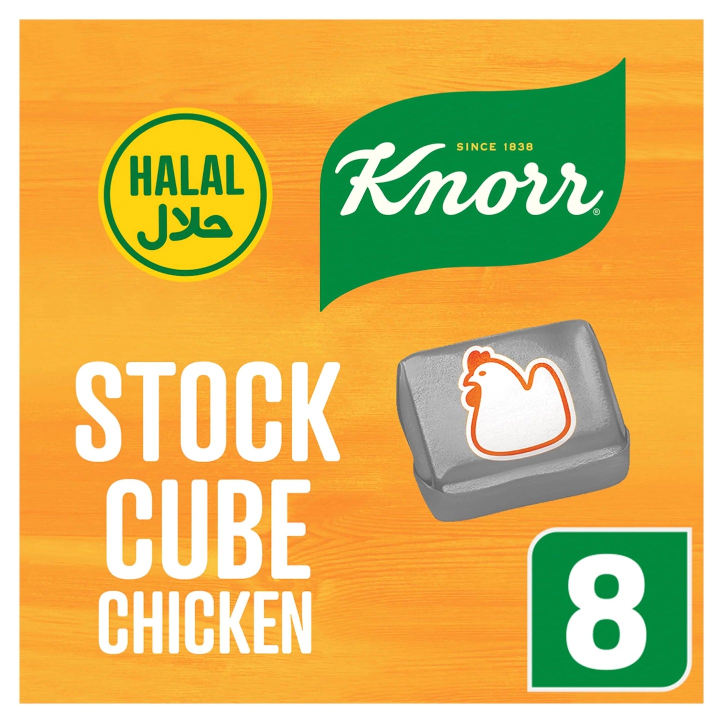 Ckn Bouillon Stock Cubes 8 Pk 72g by Knorr