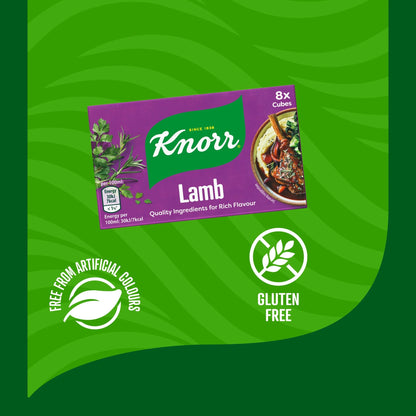 Lamb Stock Cubes 8x10g by Knorr