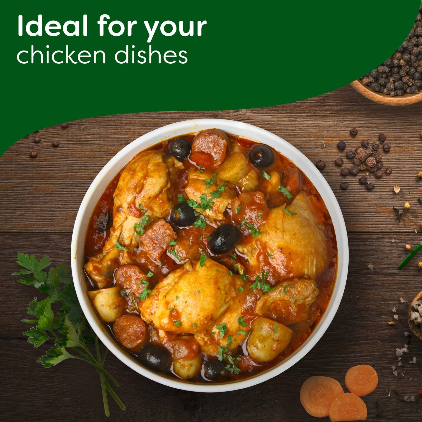 Organic Chicken Stock Pot 4x26g by Knorr