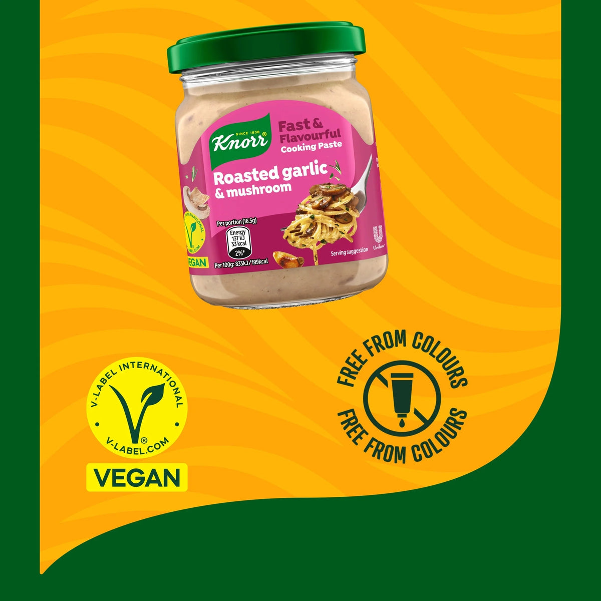 Roasted Garlic & Mushroom Cooking Paste by Knorr