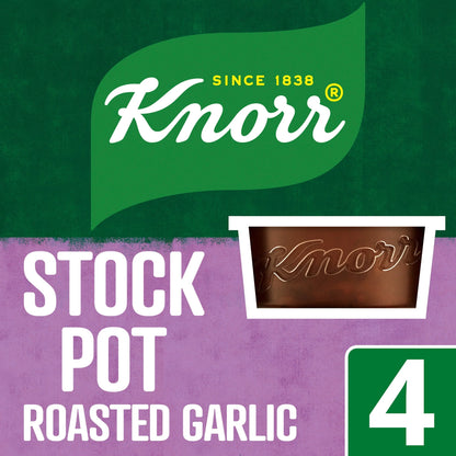 Roasted Garlic Stock Pot 4x28g by Knorr