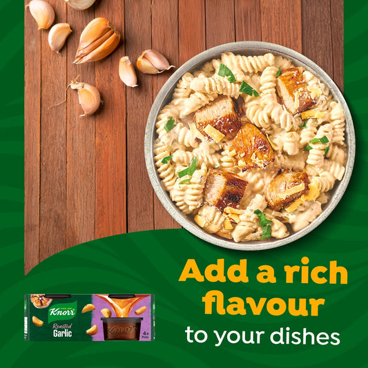 Roasted Garlic Stock Pot 4x28g by Knorr