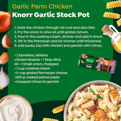 Roasted Garlic Stock Pot 4x28g by Knorr