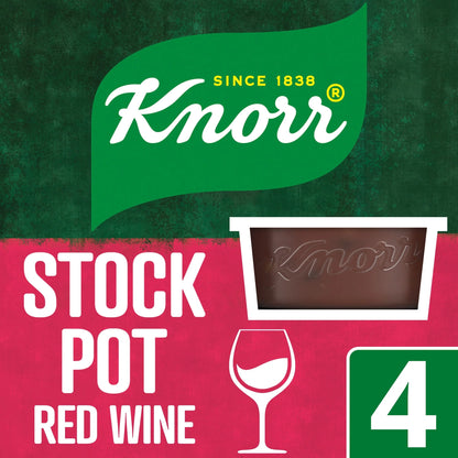Stockpot Red Wine 4pk 104g by Knorr