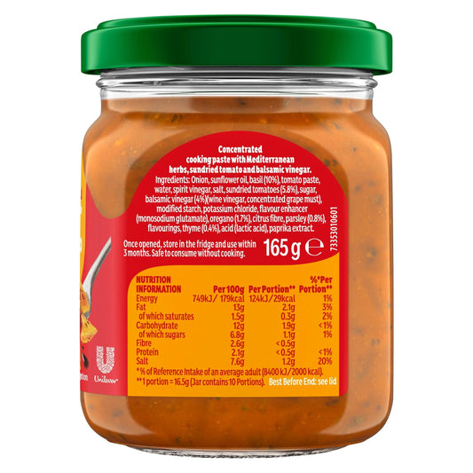 Sundried Tomato & Herbs Cooking Paste by Knorr