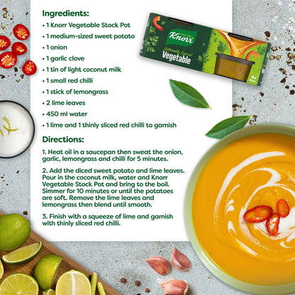 Vegetable Stock Pot 4x28g by Knorr
