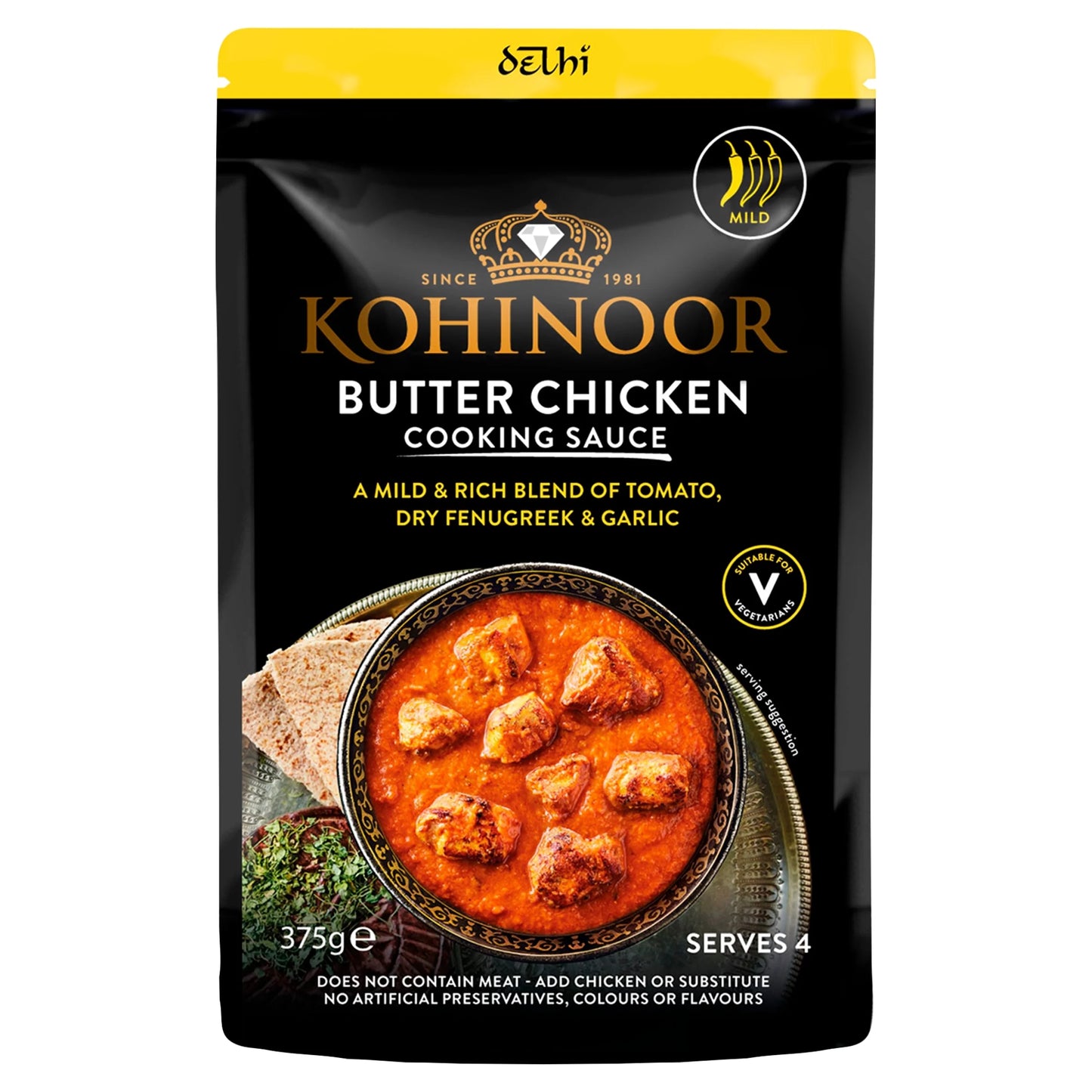 Delhi Butter Chicken Cooking Sauce by KOHINOOR