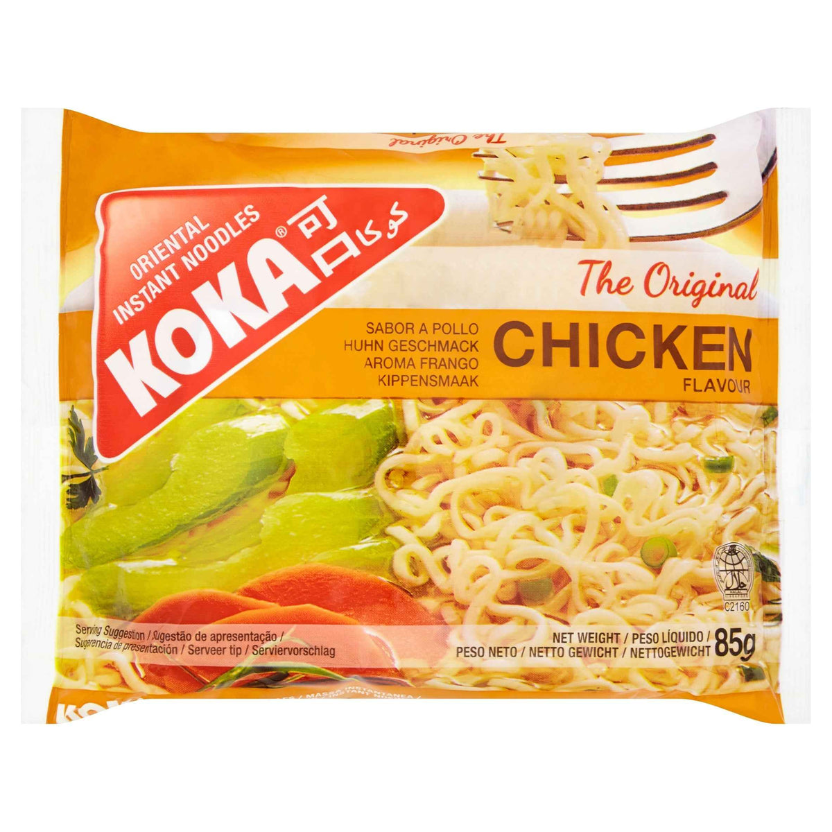 Instant Noodles Chicken Flavour 85g by KOKA