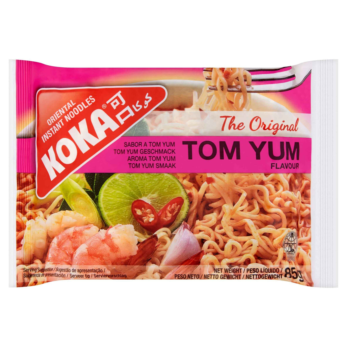Tom Yum Noodles 85g by KOKA
