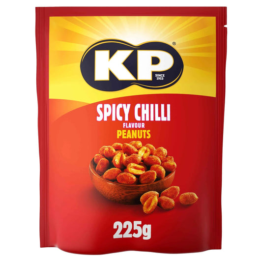 Chilli Peanuts 225g by KP