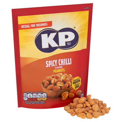 Chilli Peanuts 225g by KP