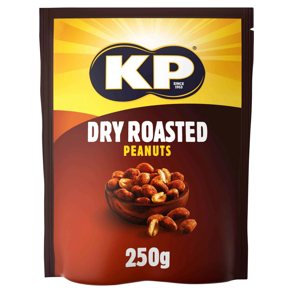 Dry Roasted Peanuts 250g by KP