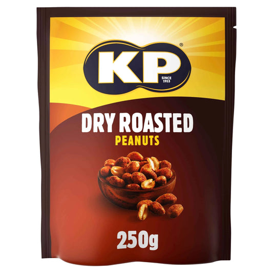 Dry Roasted Peanuts 250g by KP