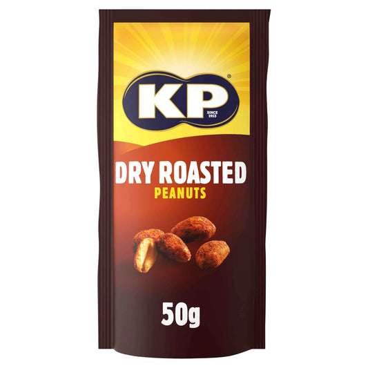 Dry Roasted Peanuts 50g by KP