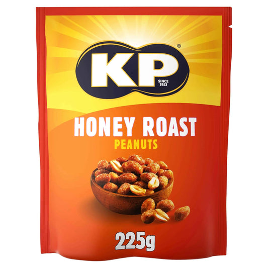 Honey Roast Peanuts 225g by KP