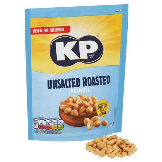 Unsalted Peanuts 250g by KP