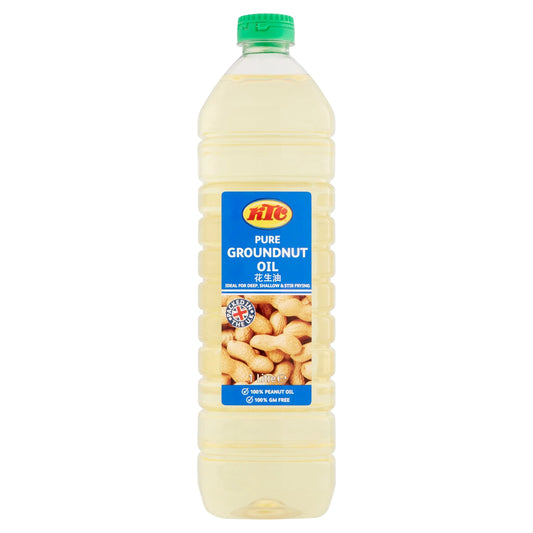 Pure Groundnut Peanut Oil 1 Litre by KTC