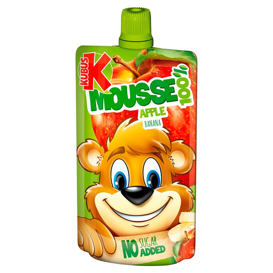 Apple Banana Mousse 100g by KUBUS