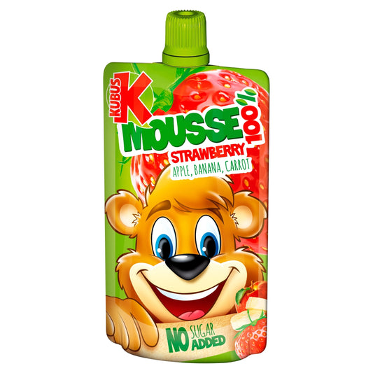 Strawberry, Apple, Banana, Carrot by KUBUS
