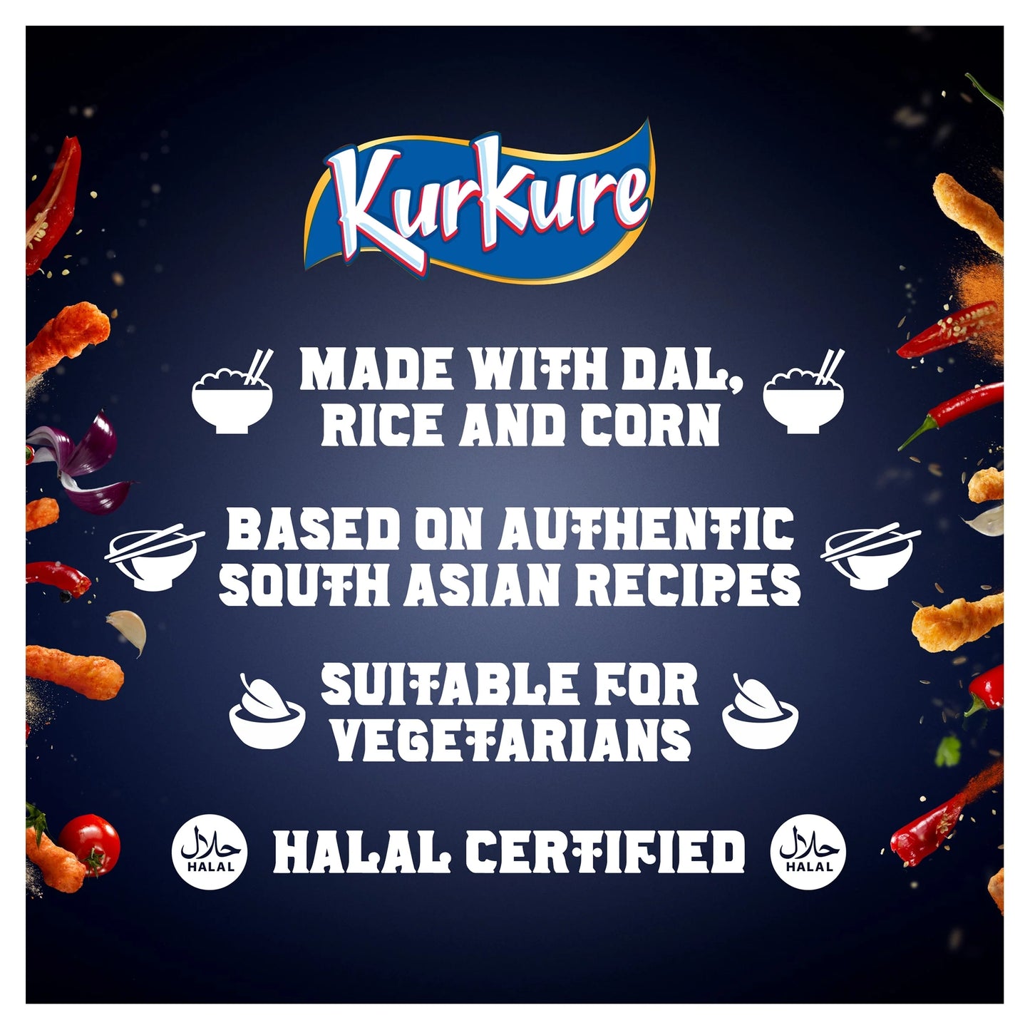 Masala Munch Sharing Bag Crisps 100g by KURKURE
