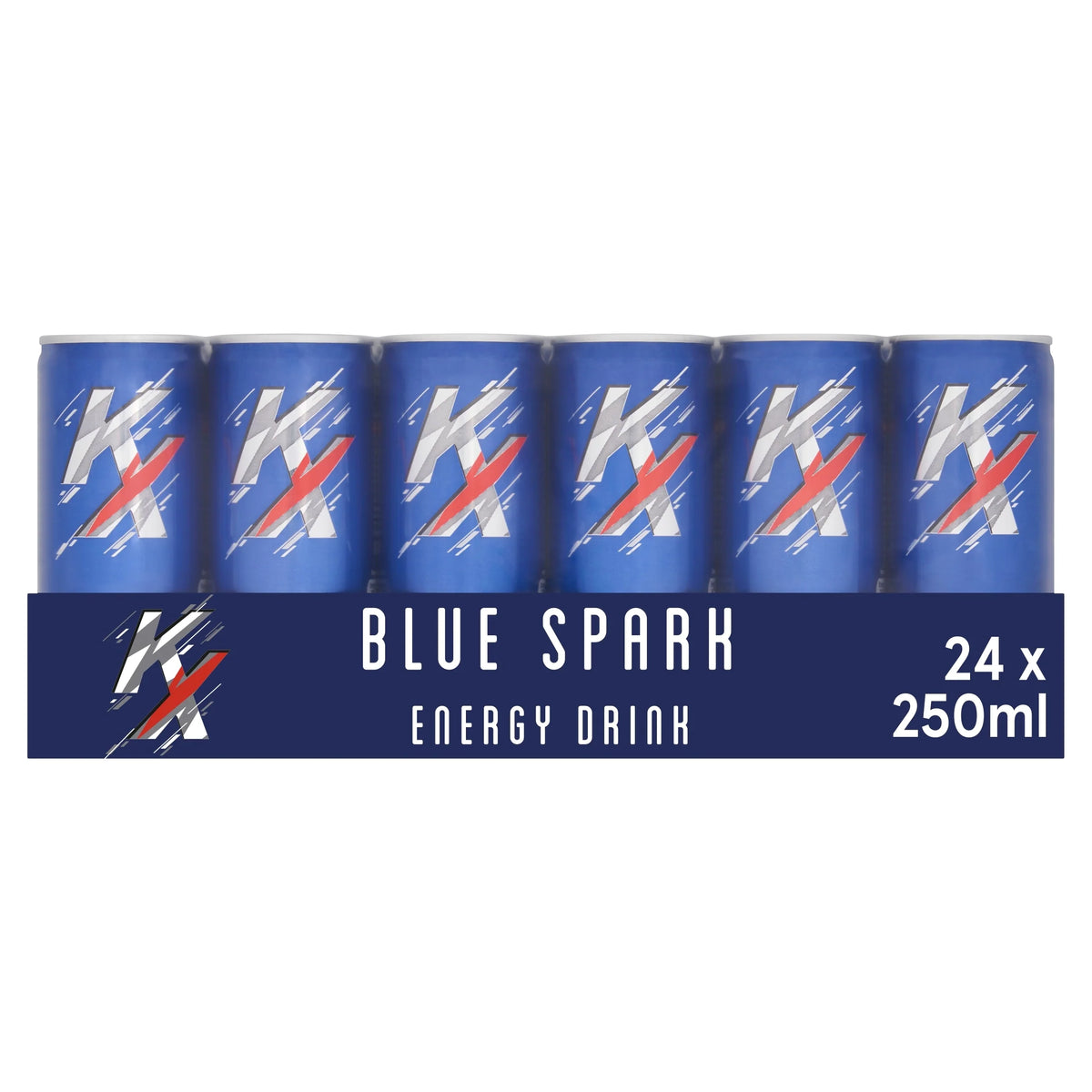 Blue Spark Energy Drink 24x250ml by KX
