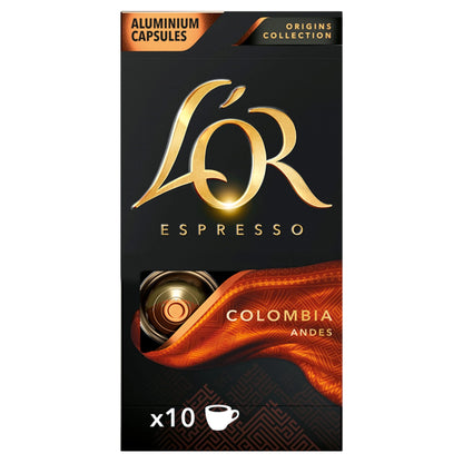 . 10 Colombia Coffee Capsules 52g by L'OR