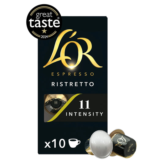 . Espresso Ristretto Coffee Pods X10 52g by L'OR