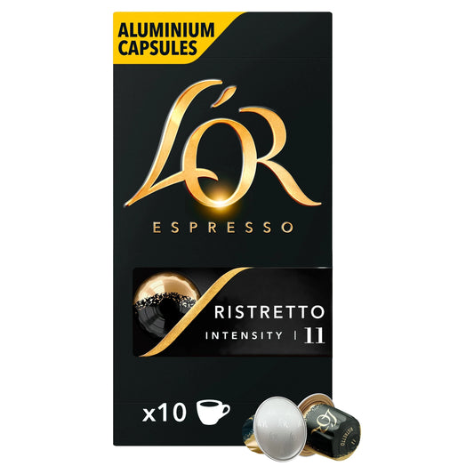 . Espresso Ristretto Coffee Pods X10 52g by L'OR