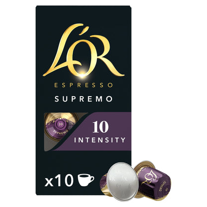 L’or Espresso Supremo 10 Capsules 52g by L'OR
