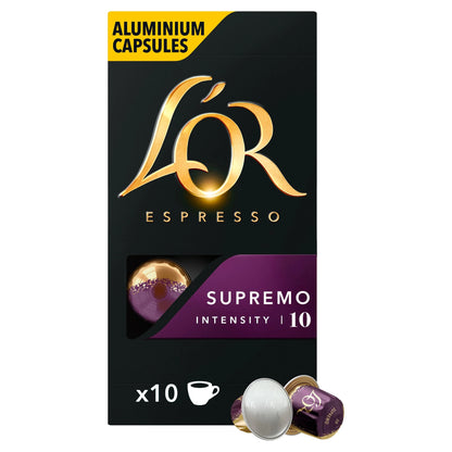 L’or Espresso Supremo 10 Capsules 52g by L'OR