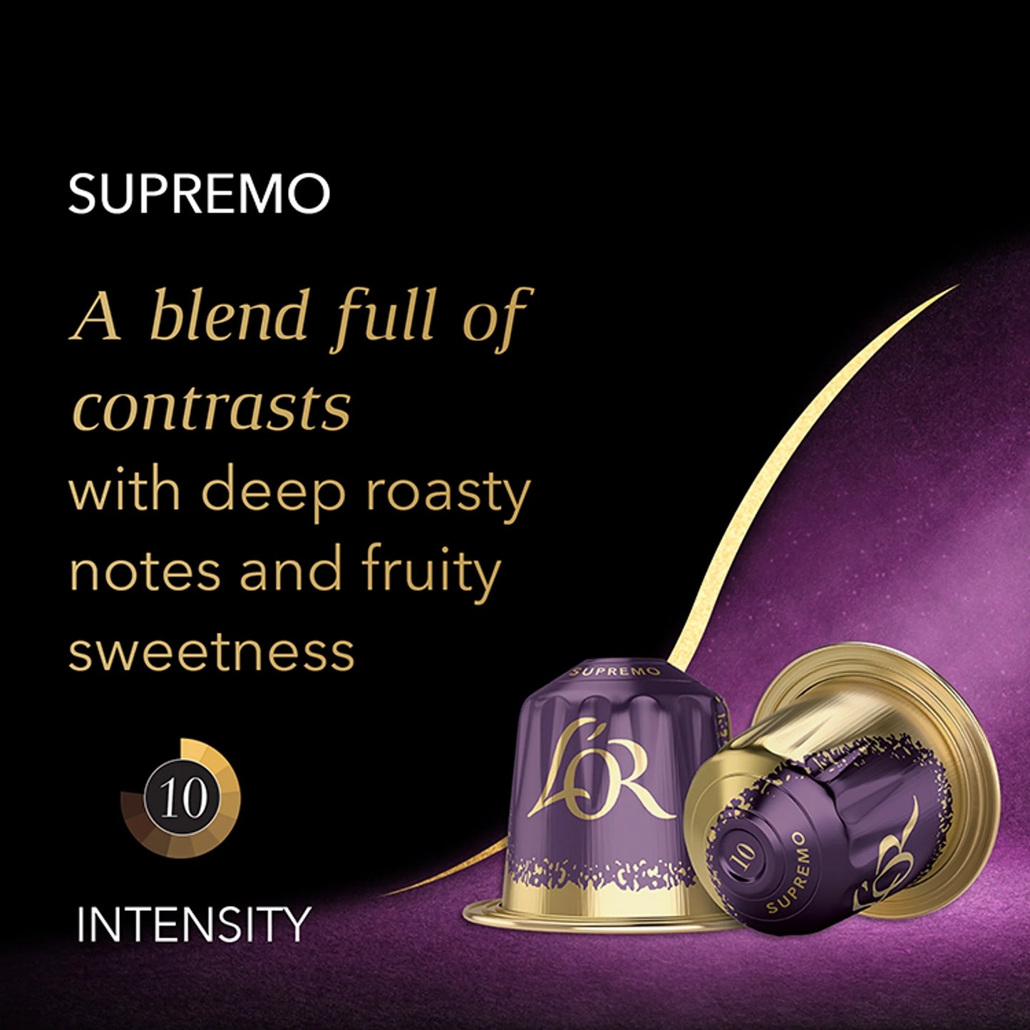 L’or Espresso Supremo 10 Capsules 52g by L'OR