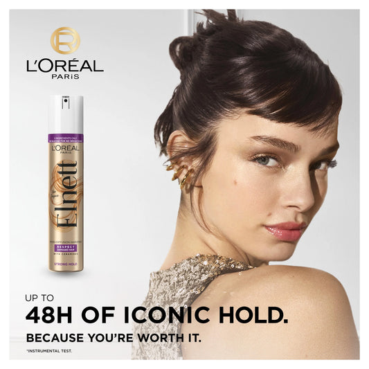 L'oreal Elnett Damaged Strong Hold Hair Spray by L'ORÉAL